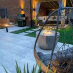 Tuinrenovatie met verlichting